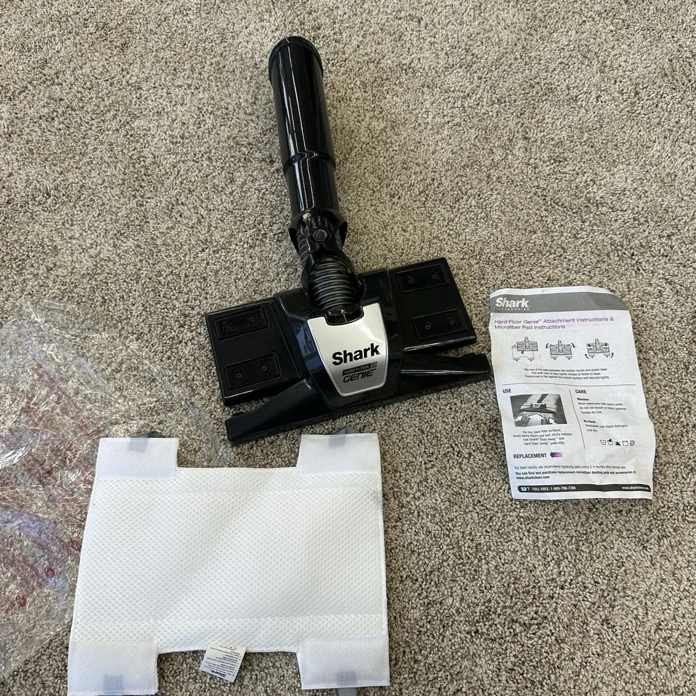 Shark Dust-Away Hard Floor Head Attachment W/Cloth HV292 HV300 HV303 Vacuum